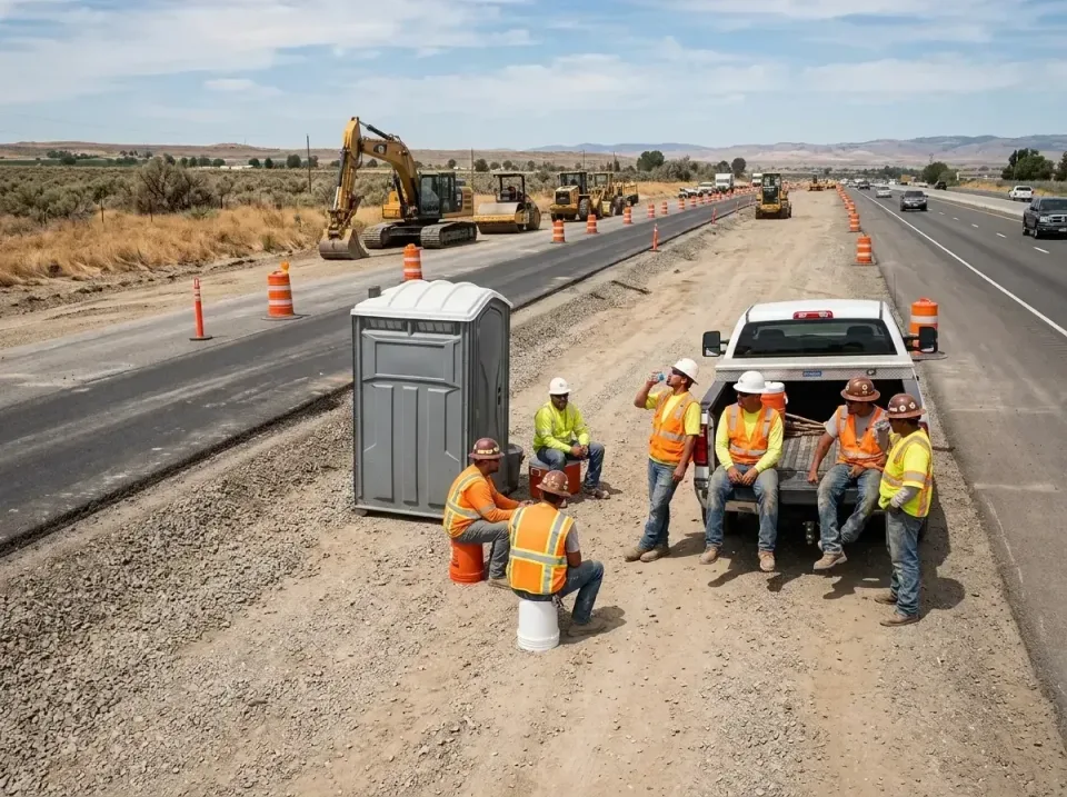 highway-road-construction-crew-007 — frequently asked questions, Porta Potty and Restroom Rentals in Simsbury Center, CT